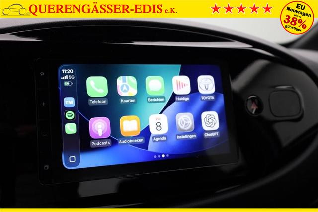 Toyota Aygo X Pure 1.5 Hybrid 116PS Automatik Sitzheizung Klimaautomatik R&uuml;ckf.Kamera AbstandsTempomat Nebelscheinw. Multifunktionslenkrad Bluetooth Touchscreen Apple CarPlay + Android Auto 2xKeyless 