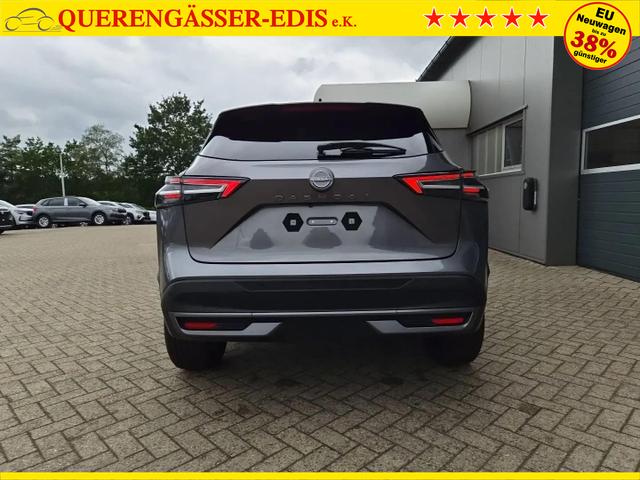 Nissan Qashqai 1.3 DIG-T MHEV 158 PS X-Tronic N-Connecta Teil-Leder PanoGlasdach Klimaautomatik Sitzheizung Lenkradheizung Navi ACC PDC v+h 360&deg;Kamera DAB Bluetooth Touchscreen Apple CarPlay Android Auto 18"LM 