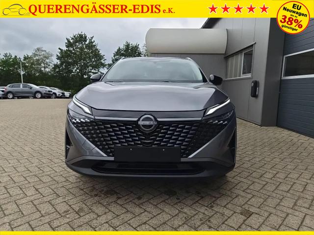 Nissan Qashqai 1.3 DIG-T MHEV 158 PS X-Tronic N-Connecta Teil-Leder PanoGlasdach Klimaautomatik Sitzheizung Lenkradheizung Navi ACC PDC v+h 360&deg;Kamera DAB Bluetooth Touchscreen Apple CarPlay Android Auto 18"LM 