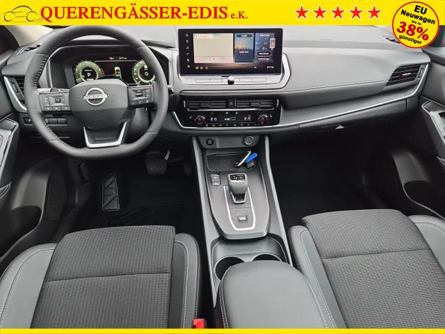 Nissan Qashqai 1.3 DIG-T MHEV 158 PS X-Tronic N-Connecta Teil-Leder PanoGlasdach Klimaautomatik Sitzheizung Lenkradheizung Navi ACC PDC v+h 360&deg;Kamera DAB Bluetooth Touchscreen Apple CarPlay Android Auto 18"LM 