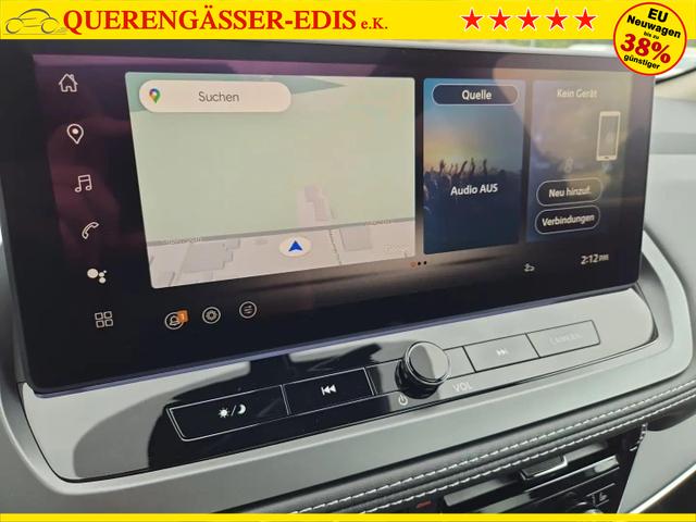 Nissan Qashqai 1.3 DIG-T MHEV 158 PS X-Tronic N-Connecta Teil-Leder PanoGlasdach Klimaautomatik Sitzheizung Lenkradheizung Navi ACC PDC v+h 360&deg;Kamera DAB Bluetooth Touchscreen Apple CarPlay Android Auto 18"LM 