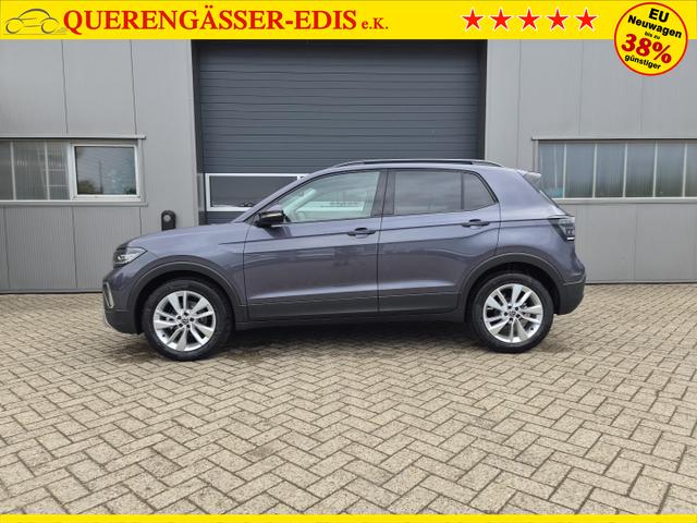 Volkswagen T-Cross 1.0 TSI 116PS DSG Life AHK (abnehmbar) IQ.LIGHT-LED-Matrix Sitzheizung R&uuml;ckf.Kamera Klimaautomatik Abstandstempomat Apple CarPlay Android Auto 