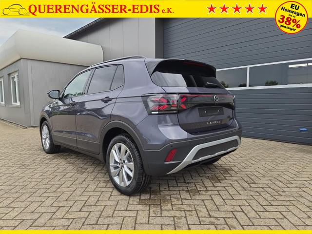 Volkswagen T-Cross 1.0 TSI 116PS DSG Life AHK (abnehmbar) IQ.LIGHT-LED-Matrix Sitzheizung R&uuml;ckf.Kamera Klimaautomatik Abstandstempomat Apple CarPlay Android Auto 
