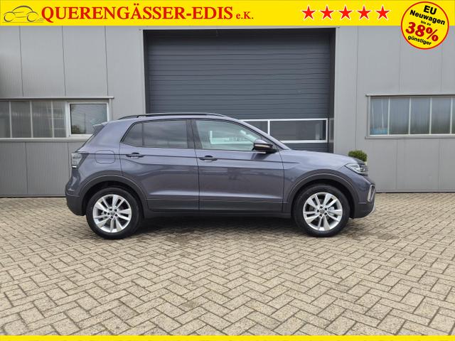 Volkswagen T-Cross 1.0 TSI 116PS DSG Life AHK (abnehmbar) IQ.LIGHT-LED-Matrix Sitzheizung R&uuml;ckf.Kamera Klimaautomatik Abstandstempomat Apple CarPlay Android Auto 