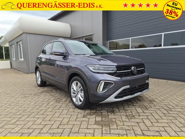 Volkswagen T-Cross 1.0 TSI 116PS DSG Life AHK (abnehmbar) IQ.LIGHT-LED-Matrix Sitzheizung R&uuml;ckf.Kamera Klimaautomatik Abstandstempomat Apple CarPlay Android Auto 