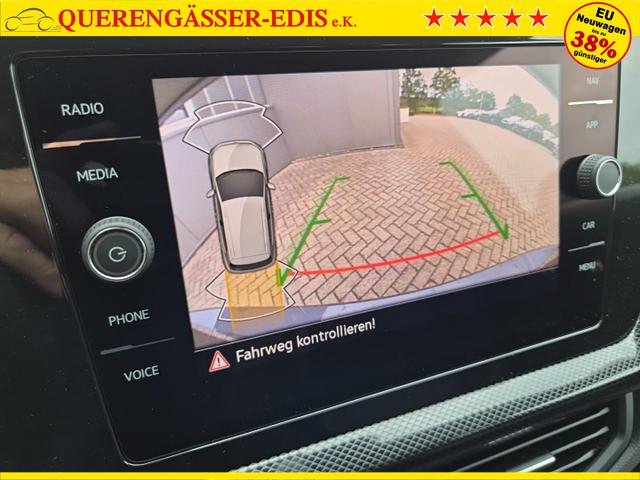 Volkswagen T-Cross 1.0 TSI 116PS DSG Life AHK (abnehmbar) IQ.LIGHT-LED-Matrix Sitzheizung R&uuml;ckf.Kamera Klimaautomatik Abstandstempomat Apple CarPlay Android Auto 