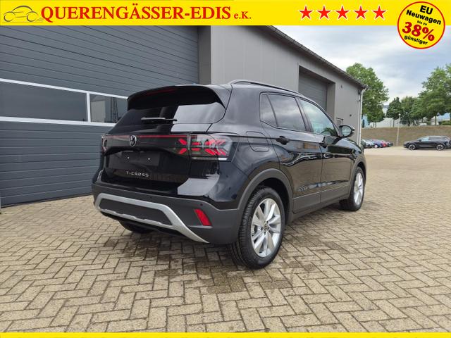 Volkswagen T-Cross 1.0 TSI 116PS DSG Life AHK (abnehmbar) IQ.LIGHT-LED-Matrix Sitzheizung R&uuml;ckf.Kamera Klimaautomatik Abstandstempomat Apple CarPlay Android Auto 