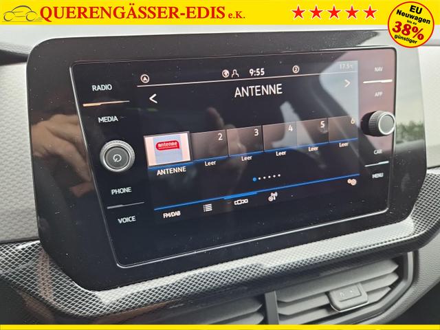 Volkswagen T-Cross 1.0 TSI 116PS DSG Life AHK (abnehmbar) IQ.LIGHT-LED-Matrix Sitzheizung R&uuml;ckf.Kamera Klimaautomatik Abstandstempomat Apple CarPlay Android Auto 