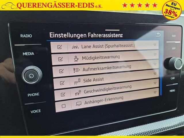 Volkswagen T-Cross 1.0 TSI 116PS DSG Life AHK (abnehmbar) IQ.LIGHT-LED-Matrix Sitzheizung R&uuml;ckf.Kamera Klimaautomatik Abstandstempomat Apple CarPlay Android Auto 