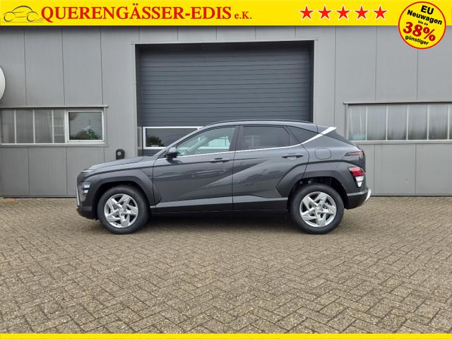 Hyundai KONA Trend 1.6 T-GDI 150PS Automatik Voll-LED-Scheinw. Sitzheizung Lenkradheizung ACC Klimaautomatik Navi Touchscreen DAB+ Apple CarPlay + Android Auto PDC v+h R&uuml;ckf.Kamera 2xKeyless 17-LM 