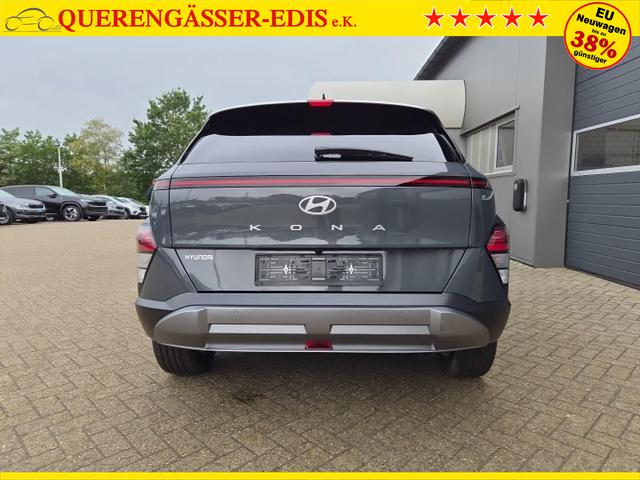 Hyundai KONA Trend 1.6 T-GDI 150PS Automatik Voll-LED-Scheinw. Sitzheizung Lenkradheizung ACC Klimaautomatik Navi Touchscreen DAB+ Apple CarPlay + Android Auto PDC v+h R&uuml;ckf.Kamera 2xKeyless 17-LM 