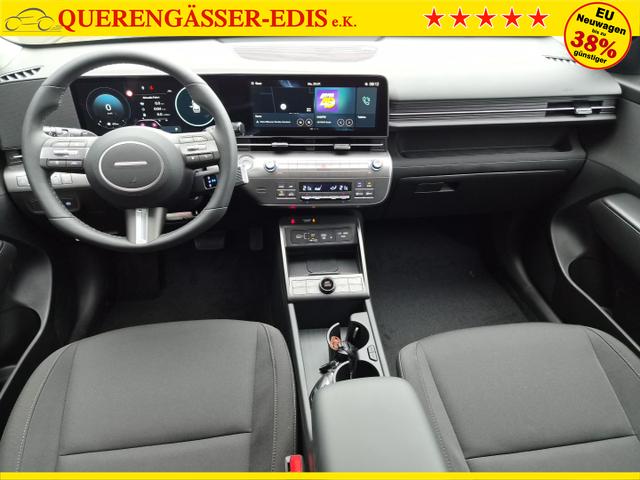 Hyundai KONA Trend 1.6 T-GDI 150PS Automatik Voll-LED-Scheinw. Sitzheizung Lenkradheizung ACC Klimaautomatik Navi Touchscreen DAB+ Apple CarPlay + Android Auto PDC v+h R&uuml;ckf.Kamera 2xKeyless 17-LM 