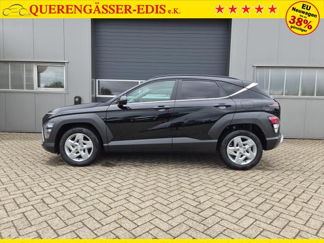 Hyundai KONA Trend 1.6 T-GDI 150PS Automatik Voll-LED-Scheinw. Sitzheizung Lenkradheizung ACC Klimaautomatik Navi Touchscreen DAB+ Apple CarPlay + Android Auto PDC v+h R&uuml;ckf.Kamera 2xKeyless 17-LM 