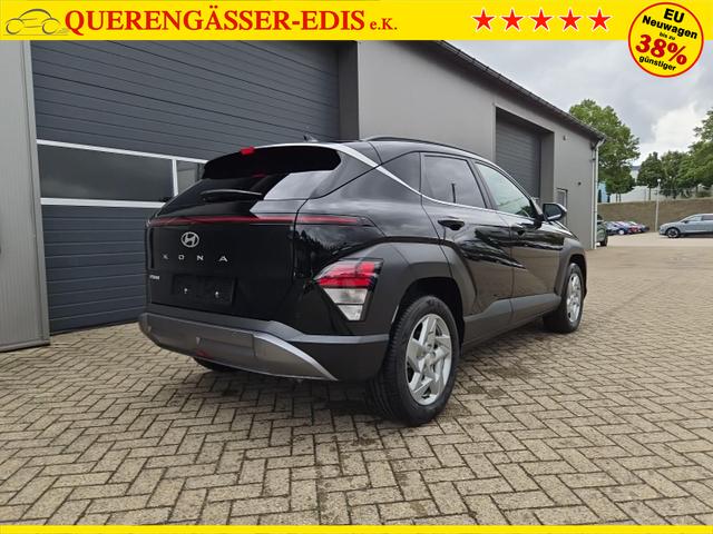 Hyundai KONA Trend 1.6 T-GDI 150PS Automatik Voll-LED-Scheinw. Sitzheizung Lenkradheizung ACC Klimaautomatik Navi Touchscreen DAB+ Apple CarPlay + Android Auto PDC v+h R&uuml;ckf.Kamera 2xKeyless 17-LM 