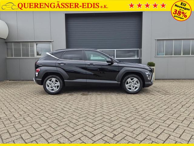 Hyundai KONA Trend 1.6 T-GDI 150PS Automatik Voll-LED-Scheinw. Sitzheizung Lenkradheizung ACC Klimaautomatik Navi Touchscreen DAB+ Apple CarPlay + Android Auto PDC v+h R&uuml;ckf.Kamera 2xKeyless 17-LM 