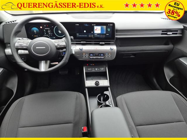 Hyundai KONA Trend 1.6 T-GDI 150PS Automatik Voll-LED-Scheinw. Sitzheizung Lenkradheizung ACC Klimaautomatik Navi Touchscreen DAB+ Apple CarPlay + Android Auto PDC v+h R&uuml;ckf.Kamera 2xKeyless 17-LM 