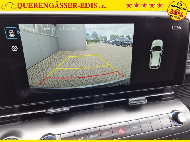 Hyundai KONA Trend 1.6 T-GDI 150PS Automatik Voll-LED-Scheinw. Sitzheizung Lenkradheizung ACC Klimaautomatik Navi Touchscreen DAB+ Apple CarPlay + Android Auto PDC v+h R&uuml;ckf.Kamera 2xKeyless 17-LM 