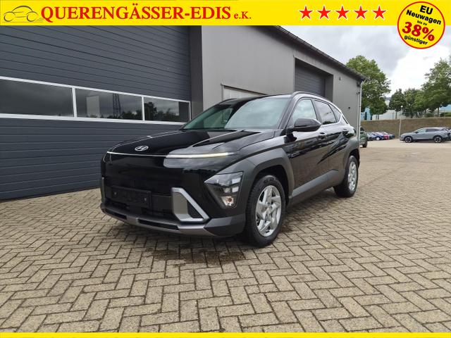 Hyundai KONA Trend 1.6 T-GDI 150PS Automatik Voll-LED-Scheinw. Sitzheizung Lenkradheizung ACC Klimaautomatik Navi Touchscreen DAB+ Apple CarPlay + Android Auto PDC v+h R&uuml;ckf.Kamera 2xKeyless 17-LM 