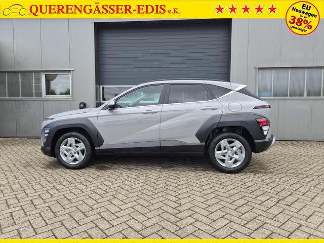 Hyundai KONA Trend 1.6 T-GDI 150PS Automatik Voll-LED-Scheinw. Sitzheizung Lenkradheizung ACC Klimaautomatik Navi Touchscreen DAB+ Apple CarPlay + Android Auto PDC v+h R&uuml;ckf.Kamera 2xKeyless 17-LM 
