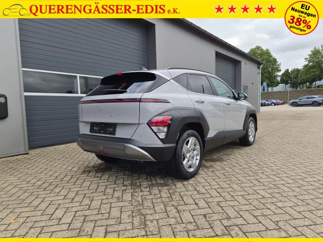 Hyundai KONA Trend 1.6 T-GDI 150PS Automatik Voll-LED-Scheinw. Sitzheizung Lenkradheizung ACC Klimaautomatik Navi Touchscreen DAB+ Apple CarPlay + Android Auto PDC v+h R&uuml;ckf.Kamera 2xKeyless 17-LM 