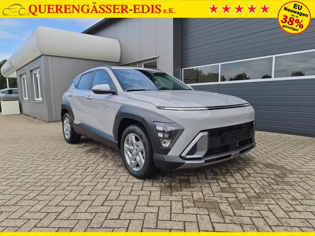 Hyundai KONA Trend 1.6 T-GDI 150PS Automatik Voll-LED-Scheinw. Sitzheizung Lenkradheizung ACC Klimaautomatik Navi Touchscreen DAB+ Apple CarPlay + Android Auto PDC v+h R&uuml;ckf.Kamera 2xKeyless 17-LM 