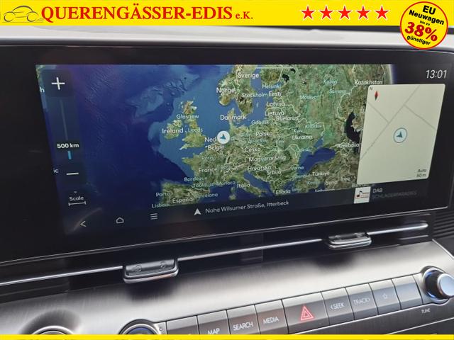 Hyundai KONA Trend 1.6 T-GDI 150PS Automatik Voll-LED-Scheinw. Sitzheizung Lenkradheizung ACC Klimaautomatik Navi Touchscreen DAB+ Apple CarPlay + Android Auto PDC v+h R&uuml;ckf.Kamera 2xKeyless 17-LM 