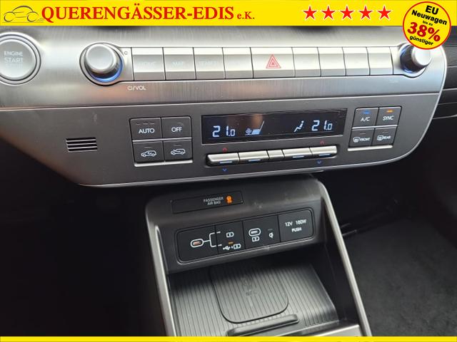 Hyundai KONA Trend 1.6 T-GDI 150PS Automatik Voll-LED-Scheinw. Sitzheizung Lenkradheizung ACC Klimaautomatik Navi Touchscreen DAB+ Apple CarPlay + Android Auto PDC v+h R&uuml;ckf.Kamera 2xKeyless 17-LM 