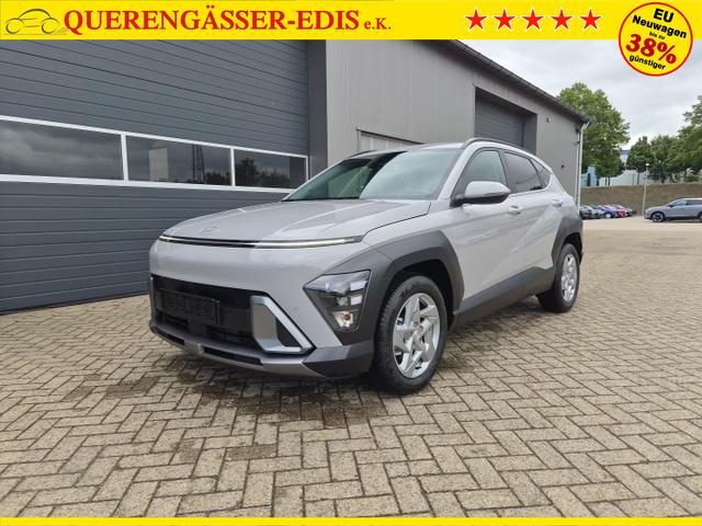 Hyundai KONA Trend 1.6 T-GDI 150PS Automatik Voll-LED-Scheinw. Sitzheizung Lenkradheizung ACC Klimaautomatik Navi Touchscreen DAB+ Apple CarPlay + Android Auto PDC v+h R&uuml;ckf.Kamera 2xKeyless 17-LM 