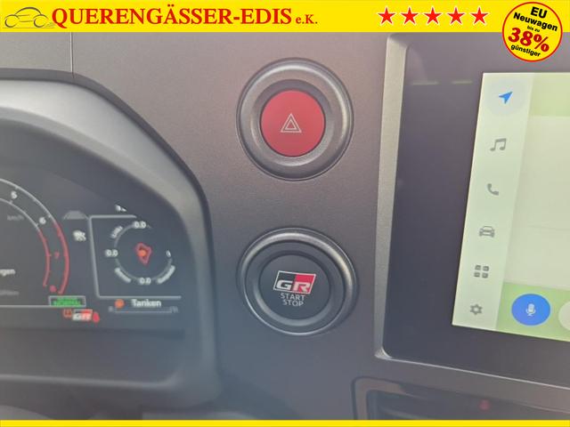 Toyota GR Yaris 1.6 Turbo 280PS Automatik 4x4 High Performance BBS Felgen Klimaautomatik Lenkradheizung Sitzheizung JBL Premiumsound Navi Bluetooth DAB Apple CarPlay Android Auto2x Keyless R&uuml;ckf.Kamera PDC v+h ACC 18-LM 