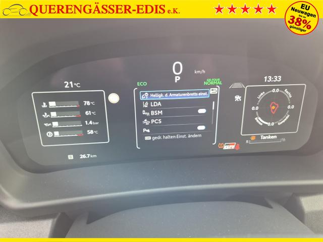Toyota GR Yaris 1.6 Turbo 280PS Automatik 4x4 High Performance BBS Felgen Klimaautomatik Lenkradheizung Sitzheizung JBL Premiumsound Navi Bluetooth DAB Apple CarPlay Android Auto2x Keyless R&uuml;ckf.Kamera PDC v+h ACC 18-LM 