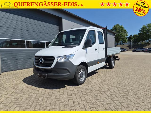 Mercedes-Benz Sprinter 317 Pritsche Doppelkabine L2 2.0 CDi 170PS Automatik Heckantrieb 3,5t 6-Sitzer AHK Klimaautomatik Bluetooth DAB Apple CarPlay Android Auto R&uuml;ckf.Kamera Tempomat Ganzj.Reifen 