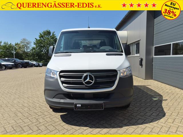 Mercedes-Benz Sprinter 317 Pritsche Doppelkabine L2 2.0 CDi 170PS Automatik Heckantrieb 3,5t 6-Sitzer AHK Klimaautomatik Bluetooth DAB Apple CarPlay Android Auto R&uuml;ckf.Kamera Tempomat Ganzj.Reifen 
