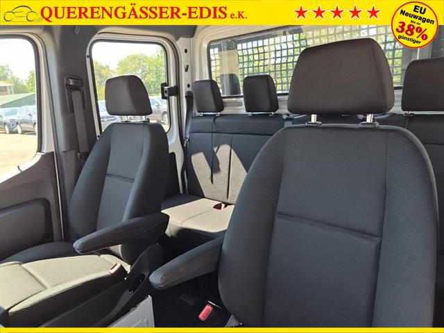 Mercedes-Benz Sprinter 317 Pritsche Doppelkabine L2 2.0 CDi 170PS Automatik Heckantrieb 3,5t 6-Sitzer AHK Klimaautomatik Bluetooth DAB Apple CarPlay Android Auto R&uuml;ckf.Kamera Tempomat Ganzj.Reifen 