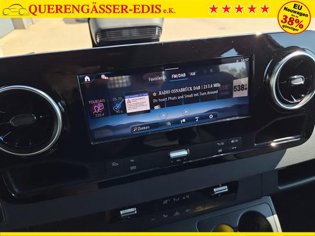 Mercedes-Benz Sprinter 317 Pritsche Doppelkabine L2 2.0 CDi 170PS Automatik Heckantrieb 3,5t 6-Sitzer AHK Klimaautomatik Bluetooth DAB Apple CarPlay Android Auto R&uuml;ckf.Kamera Tempomat Ganzj.Reifen 