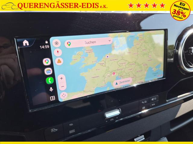 Mercedes-Benz Sprinter 317 Pritsche Doppelkabine L2 2.0 CDi 170PS Automatik Heckantrieb 3,5t 6-Sitzer AHK Klimaautomatik Bluetooth DAB Apple CarPlay Android Auto R&uuml;ckf.Kamera Tempomat Ganzj.Reifen 