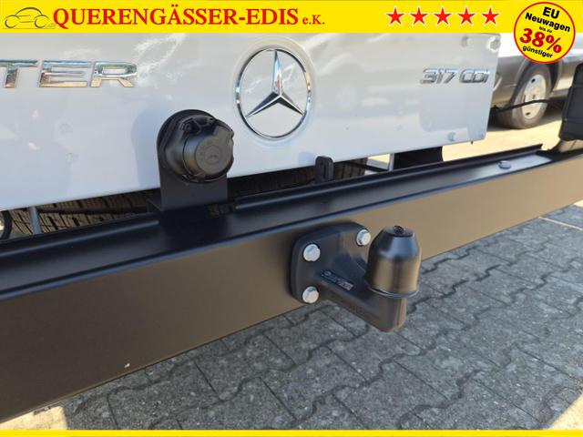 Mercedes-Benz Sprinter 317 Pritsche Doppelkabine L2 2.0 CDi 170PS Automatik Heckantrieb 3,5t 6-Sitzer AHK Klimaautomatik Bluetooth DAB Apple CarPlay Android Auto R&uuml;ckf.Kamera Tempomat Ganzj.Reifen 
