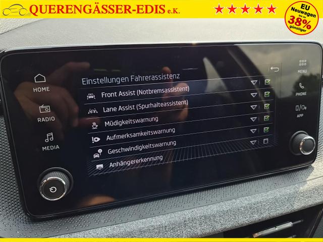 Skoda Scala 1.0 TSI 115PS DSG Selection AHK schwenkb. Klimaautomatik Sitzheizung PDC R&uuml;ckf.Kamera Apple CarPlay Android Auto 