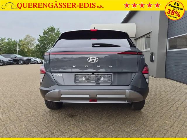 Hyundai KONA Trend 1.6 T-GDI 150PS Automatik Voll-LED-Scheinw. Sitzheizung Lenkradheizung ACC Klimaautomatik Navi Touchscreen DAB+ Apple CarPlay + Android Auto PDC v+h R&uuml;ckf.Kamera 2xKeyless 17-LM 