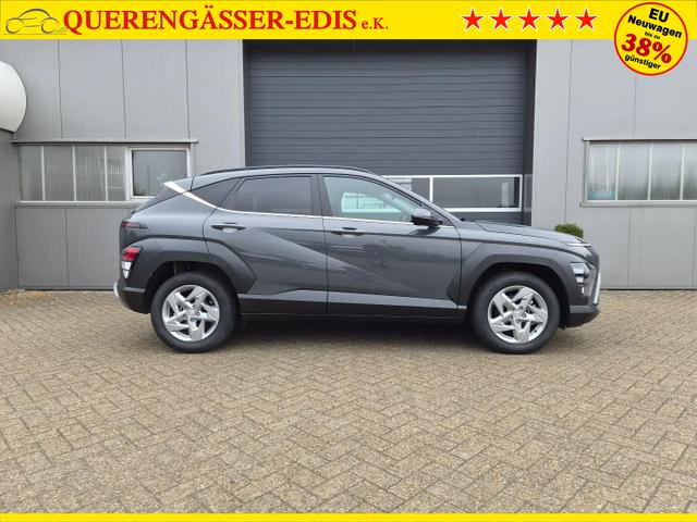 Hyundai KONA Trend 1.6 T-GDI 150PS Automatik Voll-LED-Scheinw. Sitzheizung Lenkradheizung ACC Klimaautomatik Navi Touchscreen DAB+ Apple CarPlay + Android Auto PDC v+h R&uuml;ckf.Kamera 2xKeyless 17-LM 