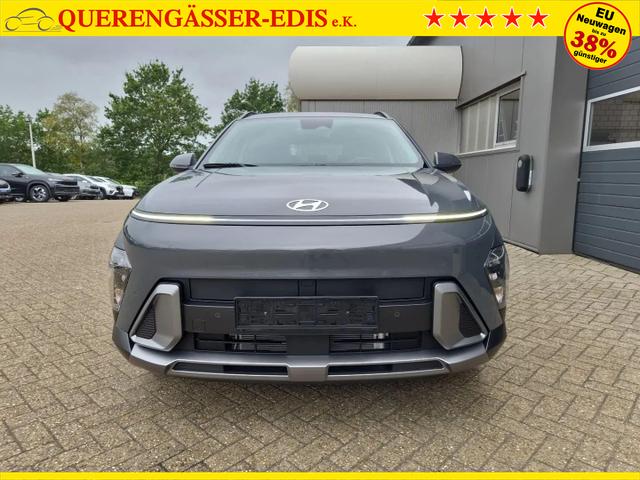 Hyundai KONA Trend 1.6 T-GDI 150PS Automatik Voll-LED-Scheinw. Sitzheizung Lenkradheizung ACC Klimaautomatik Navi Touchscreen DAB+ Apple CarPlay + Android Auto PDC v+h R&uuml;ckf.Kamera 2xKeyless 17-LM 