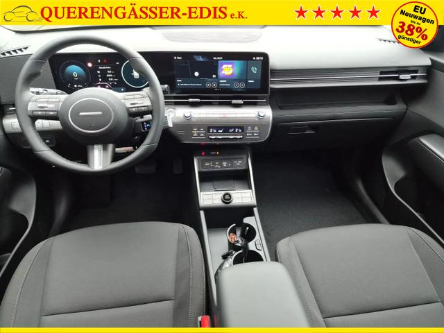 Hyundai KONA Trend 1.6 T-GDI 150PS Automatik Voll-LED-Scheinw. Sitzheizung Lenkradheizung ACC Klimaautomatik Navi Touchscreen DAB+ Apple CarPlay + Android Auto PDC v+h R&uuml;ckf.Kamera 2xKeyless 17-LM 