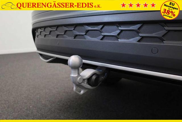 Skoda Kodiaq Sportline 1.5 TSI 204PS PHEV DSG Sitzheizung v+h Frontscheibe beheizb. 20"LM schwenkb. AHK elektr. PanoDach Alcantara PDC R&uuml;ckf.Kamera Klimaautomatik Lenkradheizung Navi Apple CarPlay Android Auto 2xKeyless vollelektr. Reichweite 116KM 