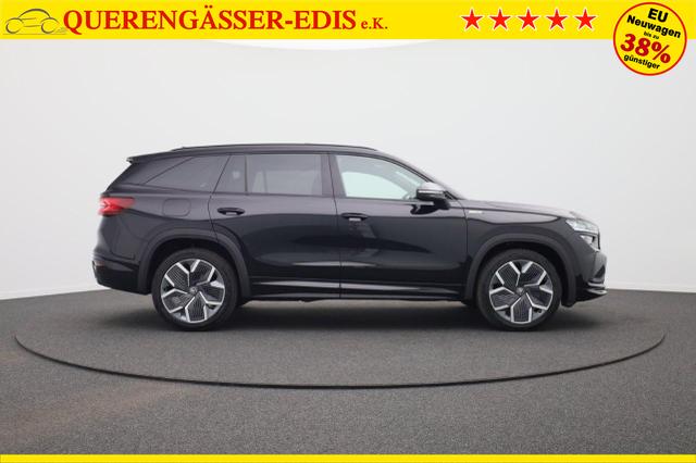Skoda Kodiaq Sportline 1.5 TSI 204PS PHEV DSG Sitzheizung v+h Frontscheibe beheizb. 20"LM schwenkb. AHK elektr. PanoDach Alcantara PDC R&uuml;ckf.Kamera Klimaautomatik Lenkradheizung Navi Apple CarPlay Android Auto 2xKeyless vollelektr. Reichweite 116KM 