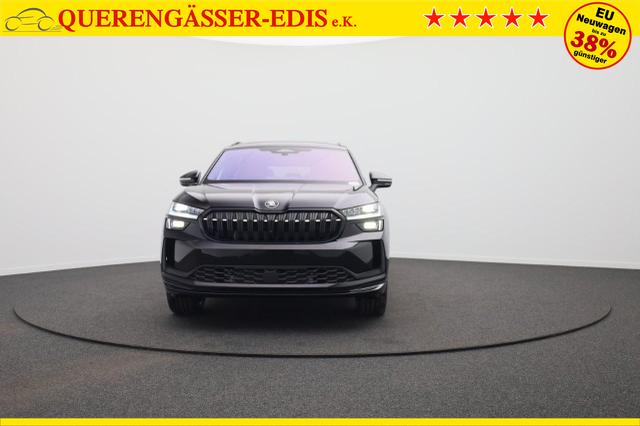 Skoda Kodiaq Sportline 1.5 TSI 204PS PHEV DSG Sitzheizung v+h Frontscheibe beheizb. 20"LM schwenkb. AHK elektr. PanoDach Alcantara PDC R&uuml;ckf.Kamera Klimaautomatik Lenkradheizung Navi Apple CarPlay Android Auto 2xKeyless vollelektr. Reichweite 116KM 