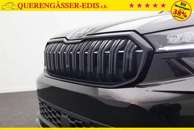 Skoda Kodiaq Sportline 1.5 TSI 204PS PHEV DSG Sitzheizung v+h Frontscheibe beheizb. 20"LM schwenkb. AHK elektr. PanoDach Alcantara PDC R&uuml;ckf.Kamera Klimaautomatik Lenkradheizung Navi Apple CarPlay Android Auto 2xKeyless vollelektr. Reichweite 116KM 