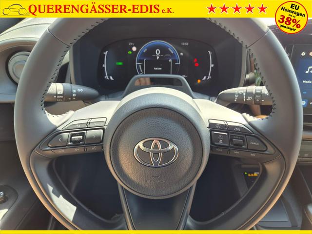 Toyota Aygo X Pure 1.5 Hybrid 116PS Automatik Sitzheizung Klimaautomatik R&uuml;ckf.Kamera AbstandsTempomat Nebelscheinw. Multifunktionslenkrad Bluetooth Touchscreen Apple CarPlay + Android Auto 2xKeyless 