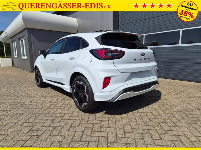 Ford Puma ST-Line X 1.0 EcoBoost Hybrid 125PS Automatik Premium Leder (Sensico) B+O-Sound elektr. Heckklappe Klimaautomatik Sitzheizung Lenkradheizung Frontscheibe beheizb. Ford-Navi SYNC4 Bluetooth Apple CarPlay Android Auto PDC v+h 18-LM 