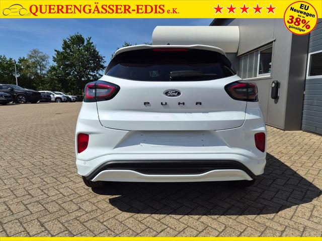 Ford Puma ST-Line X 1.0 EcoBoost Hybrid 125PS Automatik Premium Leder (Sensico) B+O-Sound elektr. Heckklappe Klimaautomatik Sitzheizung Lenkradheizung Frontscheibe beheizb. Ford-Navi SYNC4 Bluetooth Apple CarPlay Android Auto PDC v+h 18-LM 