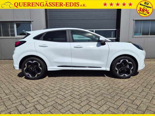 Ford Puma ST-Line X 1.0 EcoBoost Hybrid 125PS Automatik Premium Leder (Sensico) B+O-Sound elektr. Heckklappe Klimaautomatik Sitzheizung Lenkradheizung Frontscheibe beheizb. Ford-Navi SYNC4 Bluetooth Apple CarPlay Android Auto PDC v+h 18-LM 