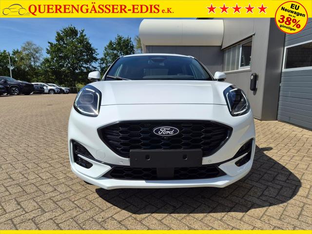 Ford Puma ST-Line X 1.0 EcoBoost Hybrid 125PS Automatik Premium Leder (Sensico) B+O-Sound elektr. Heckklappe Klimaautomatik Sitzheizung Lenkradheizung Frontscheibe beheizb. Ford-Navi SYNC4 Bluetooth Apple CarPlay Android Auto PDC v+h 18-LM 